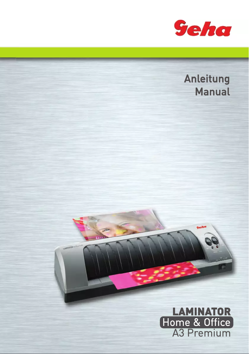 Página 1 del manual Manual de usuario Geha A3 Premium