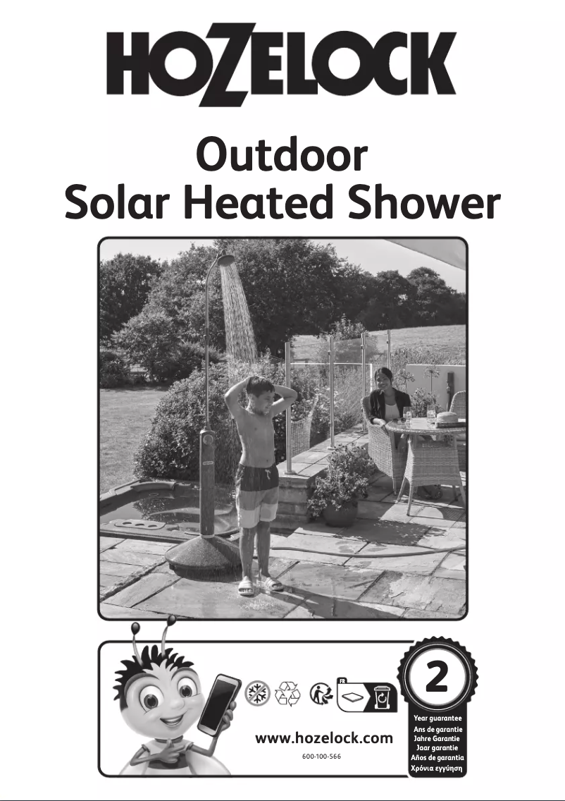 Página 1 del manual Manual de usuario Hozelock 100-100-213