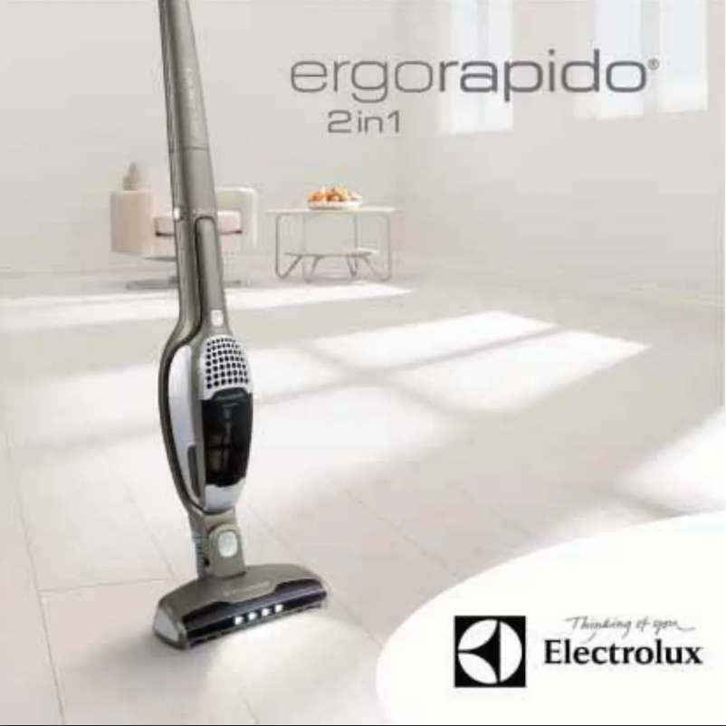 Página 1 del manual Manual de usuario Electrolux Ergorapido Plus ZB2942