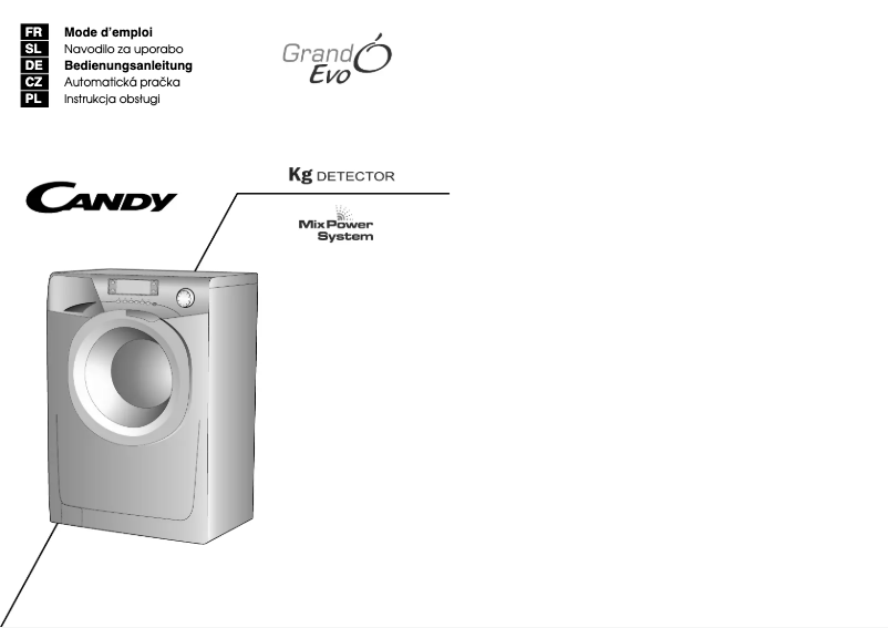 Imagen de la primera página del manual del dispositivo EVO 1274LW-S