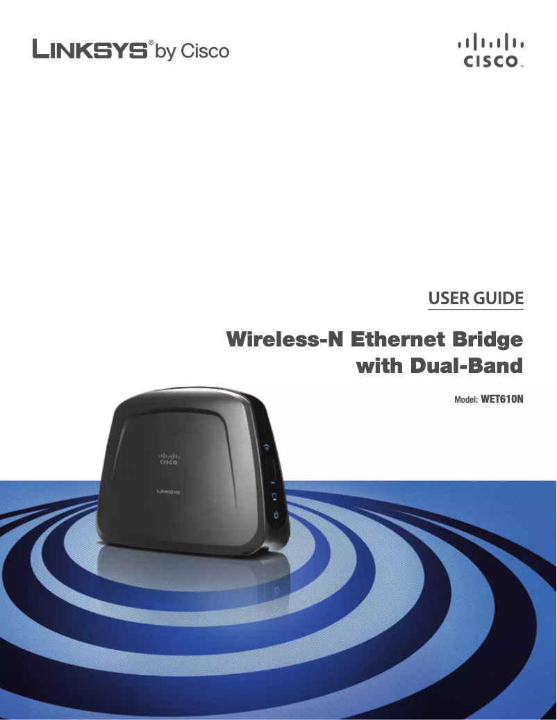 Página nº 1 - Manual de usuario Linksys WET610N