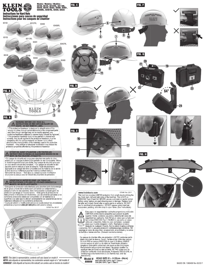 Página 1 del manual Manual de usuario Klein Tools 60107RL