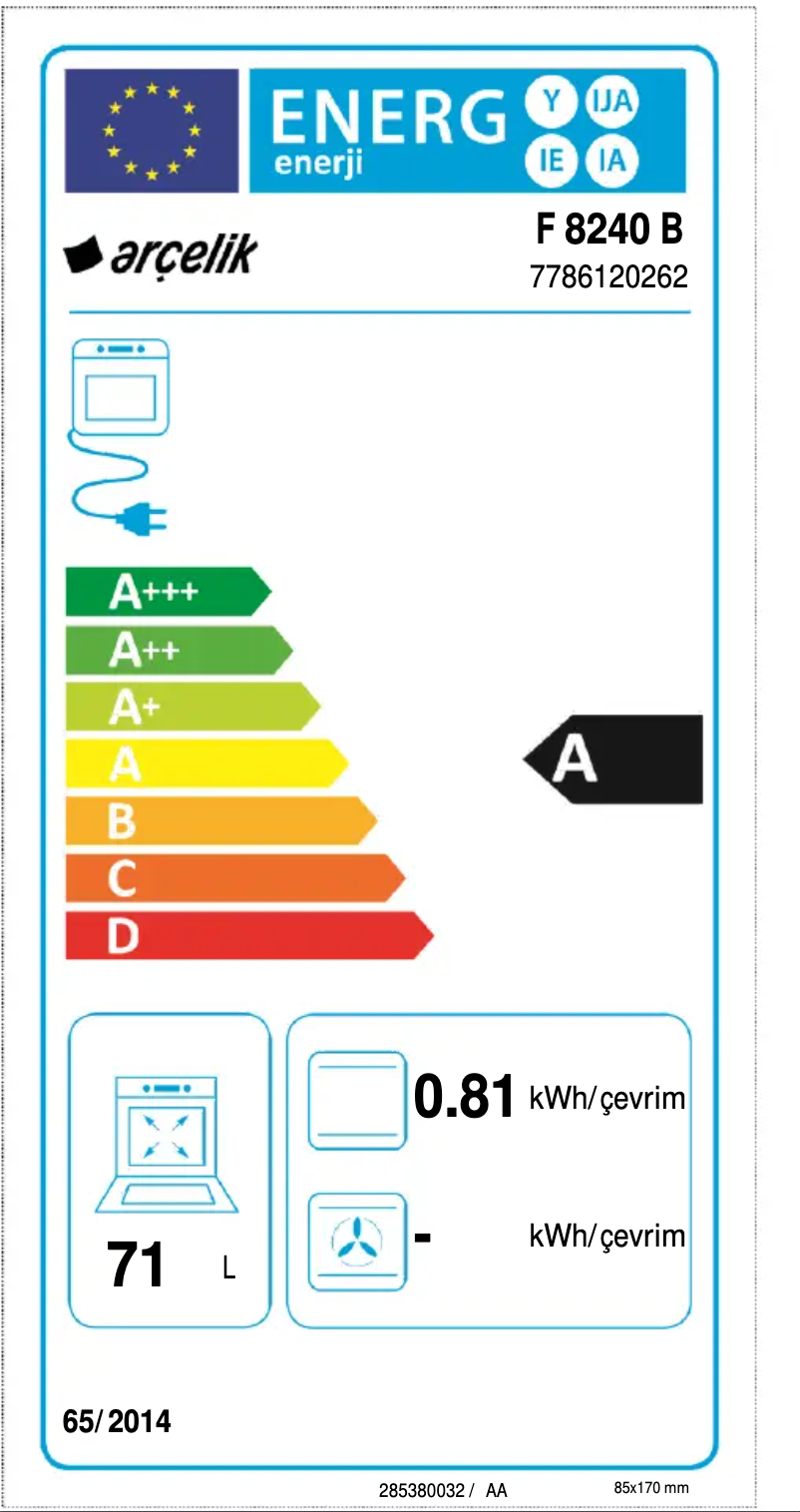Imagen de la primera página del manual del dispositivo F 8240 B