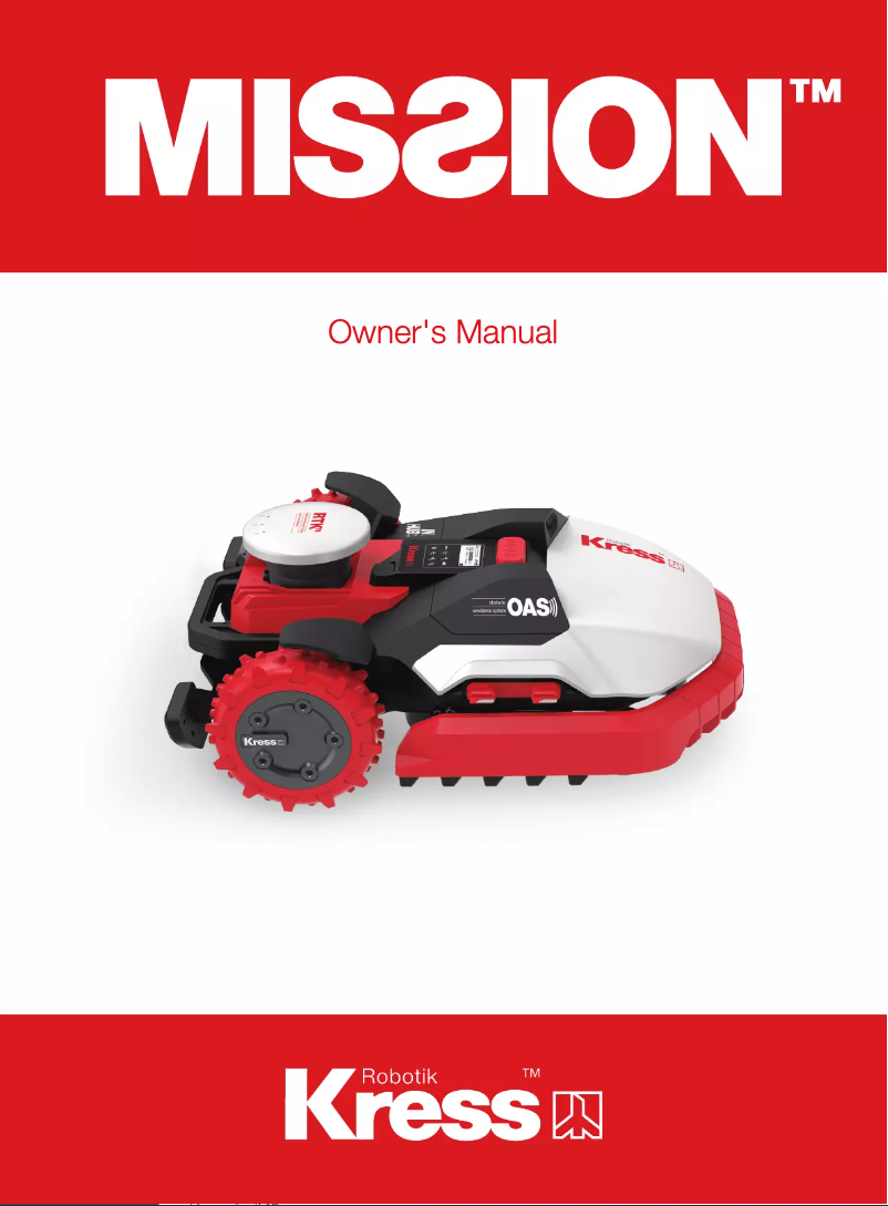 Página nº 1 - Manual de usuario Kress Mission KR236E