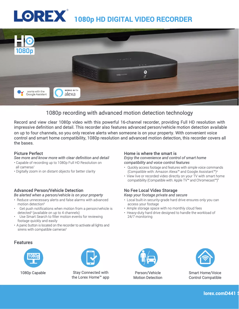 Imagen de la primera página del manual del dispositivo D441A62B