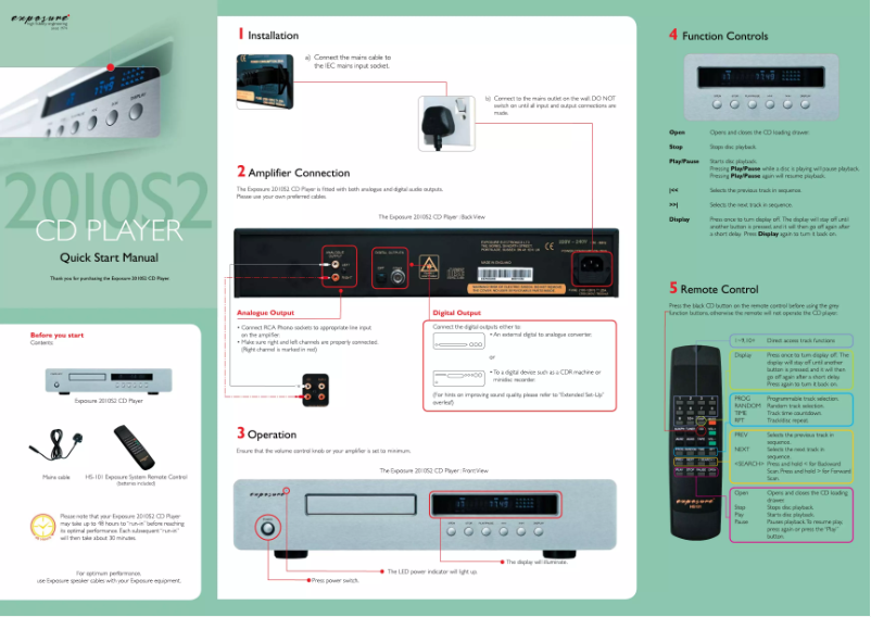 Imagen de la primera página del manual del dispositivo 2010s2