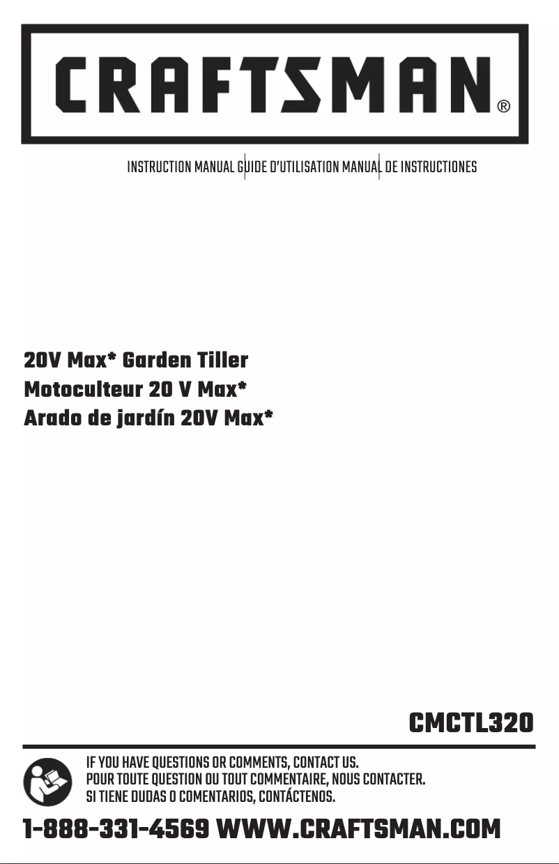 Imagen de la primera página del manual del dispositivo CMCTL320