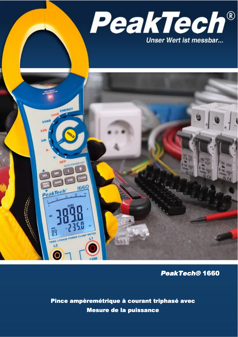 Imagen de la primera página del manual del dispositivo 1660