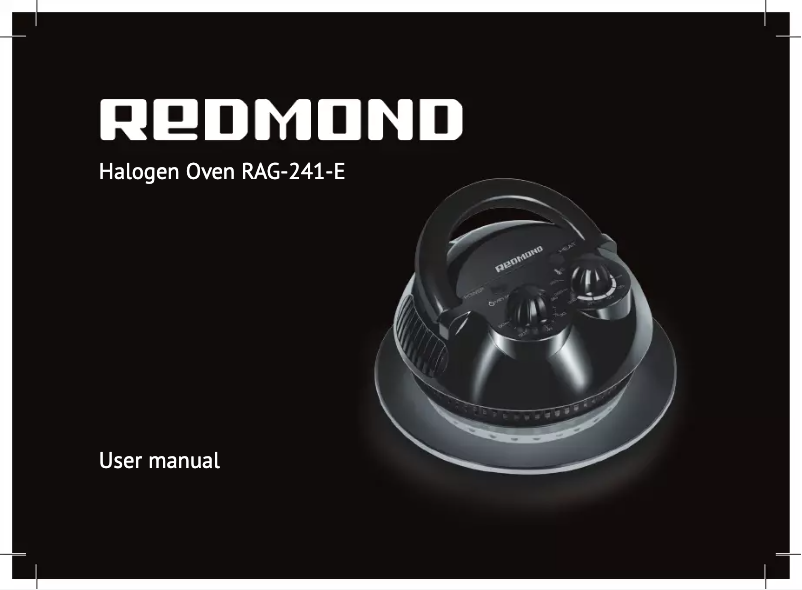 Página 1 del manual Manual de usuario Redmond RAG-241-E