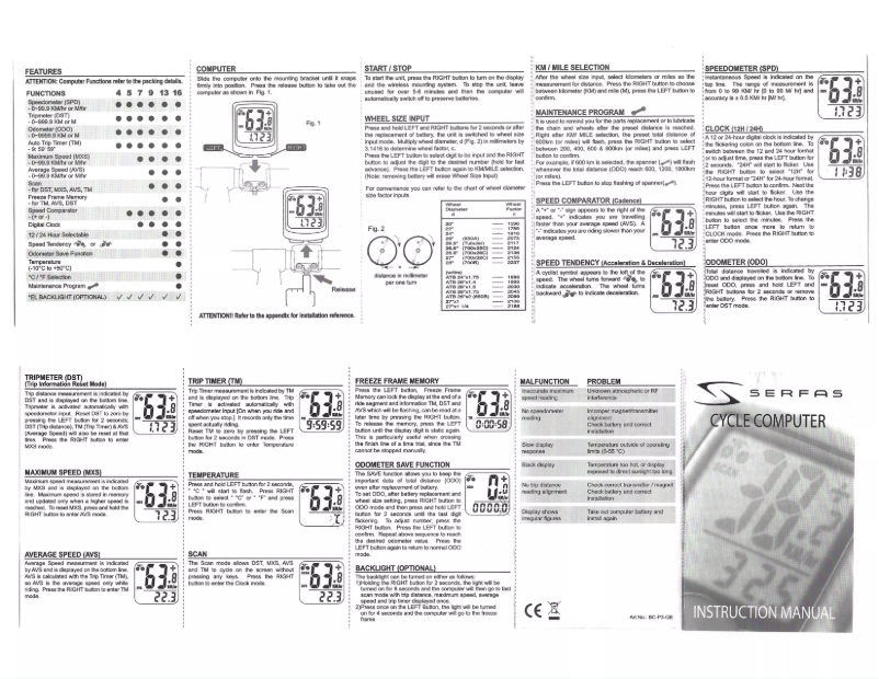 Imagen de la primera página del manual del dispositivo SI-15