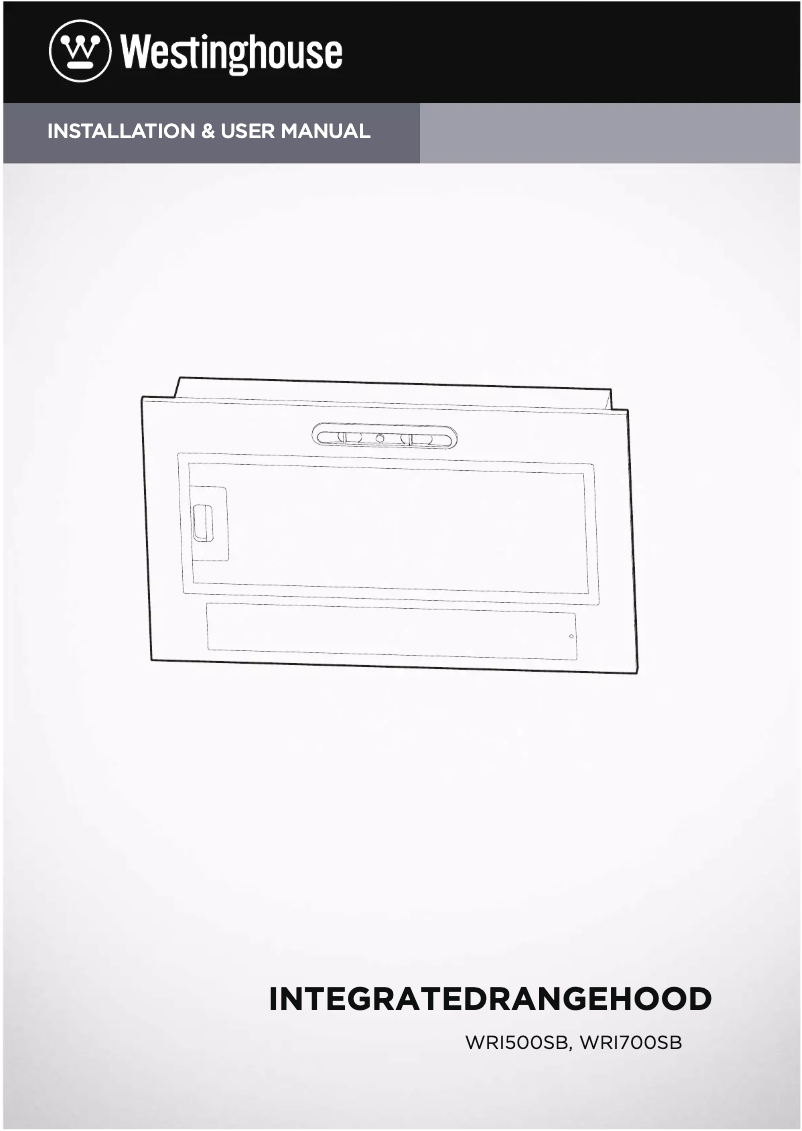 Imagen de la primera página del manual del dispositivo WRI700SB