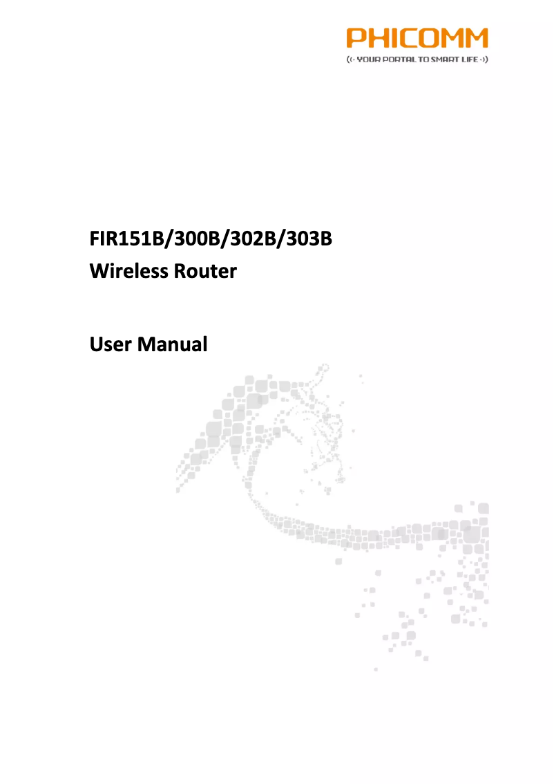 Página nº 1 - Manual de usuario Phicomm FIR303B