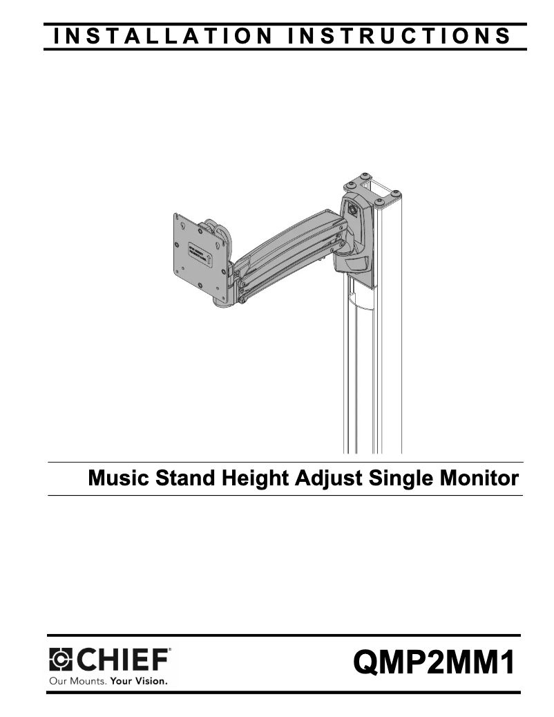 Imagen de la primera página del manual del dispositivo QMP2MM1