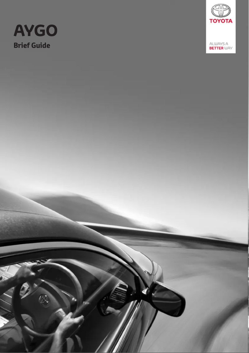 Imagen de la primera página del manual del dispositivo Aygo