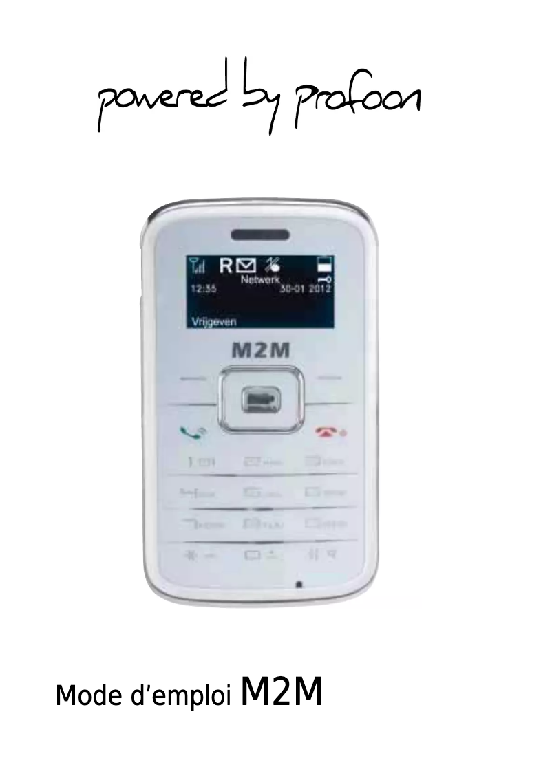 Imagen de la primera página del manual del dispositivo M2M