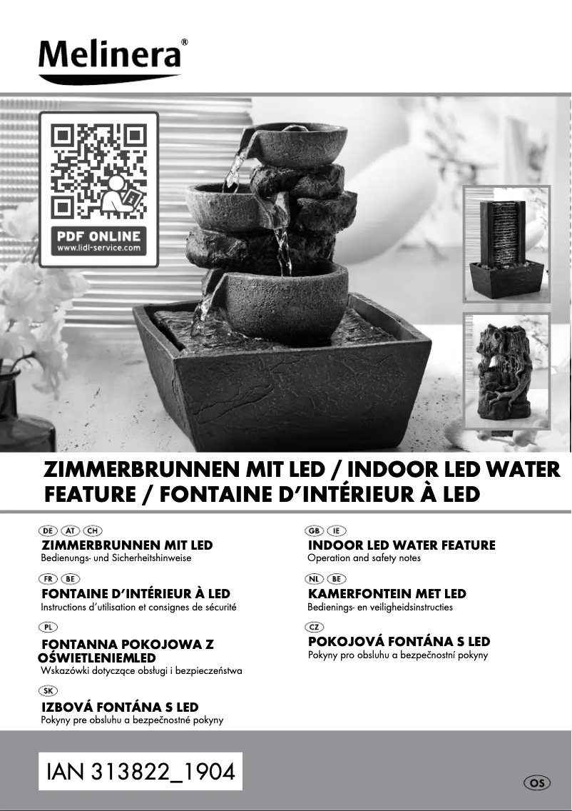 Imagen de la primera página del manual del dispositivo HG00214A