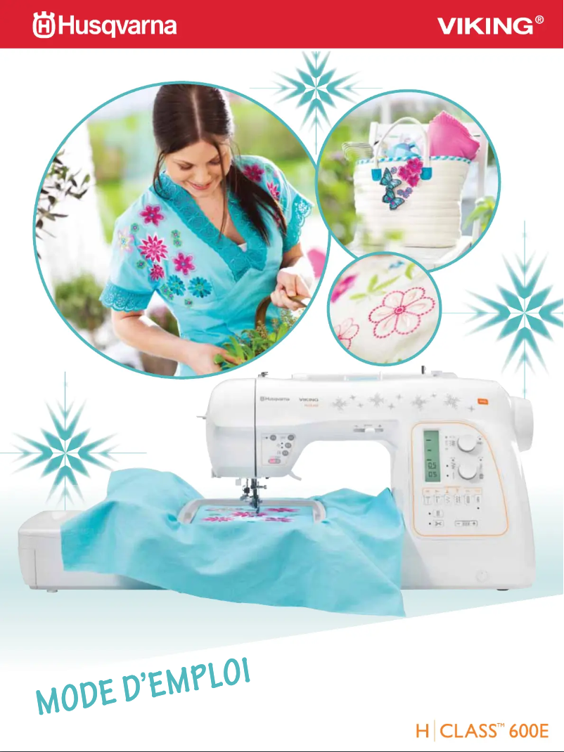 Página 1 del manual Manual de usuario Husqvarna Viking H Class 600E