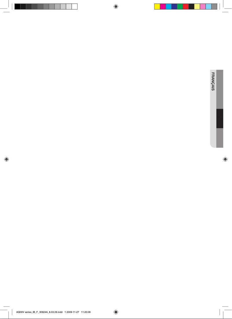 Imagen de la primera página del manual del dispositivo AQ18VBEX