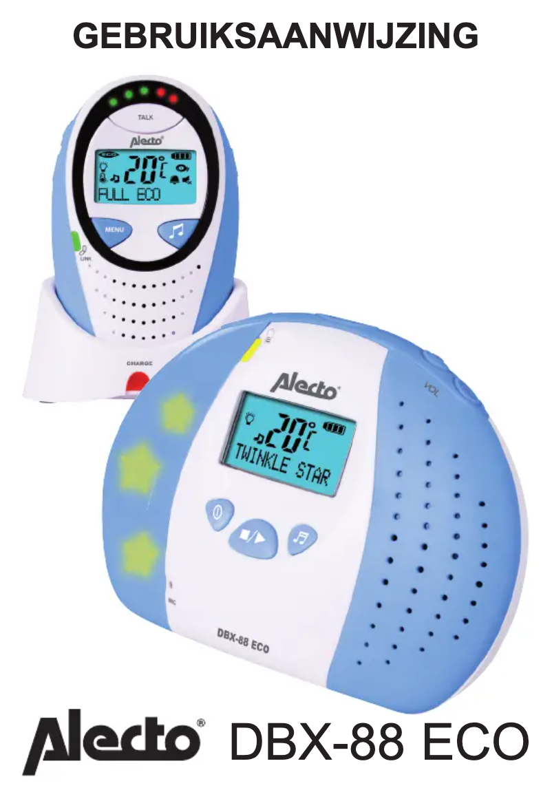 Página 1 del manual Manual de usuario Alecto DBX-88 ECO