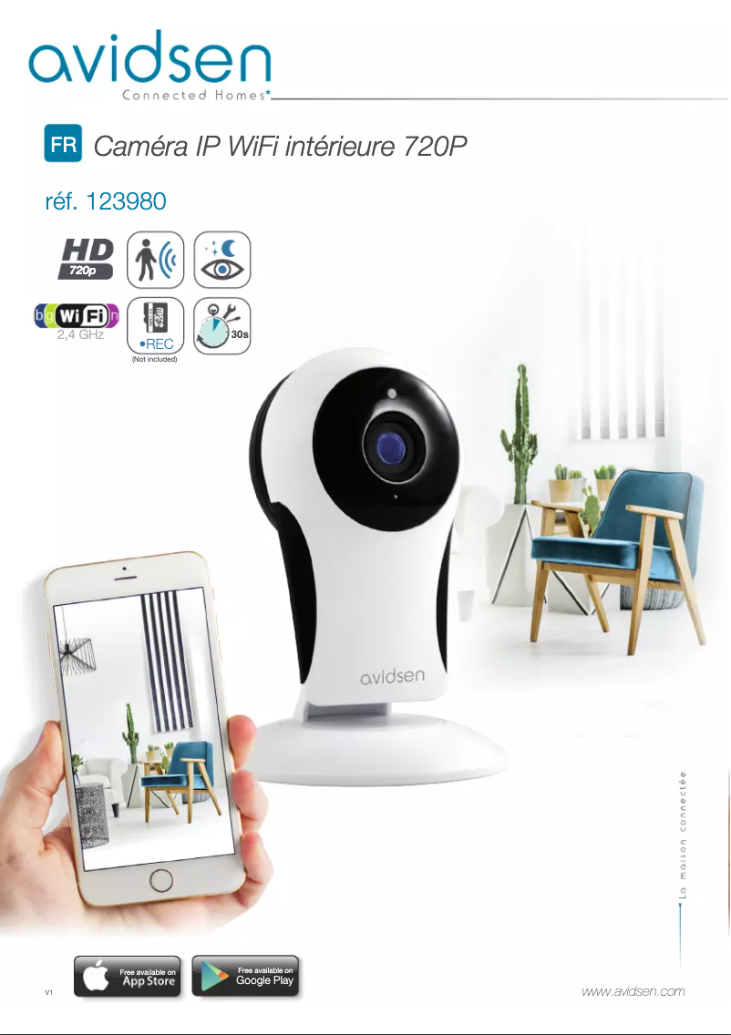 Página nº 1 - Manual de usuario Avidsen 123980