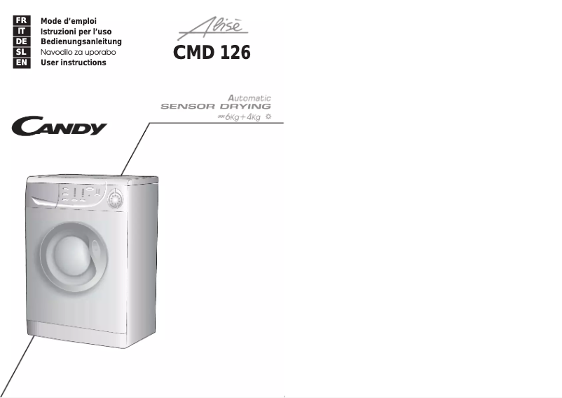 Imagen de la primera página del manual del dispositivo CMD 126-01