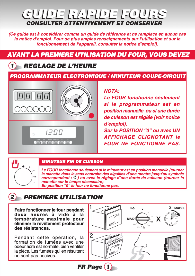 Imagen de la primera página del manual del dispositivo FPP 698 X