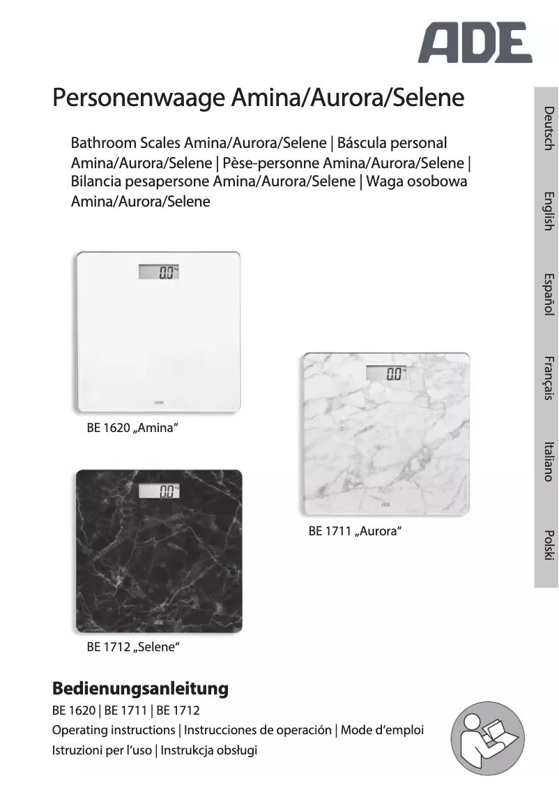 Imagen de la primera página del manual del dispositivo Aurora BE 1711