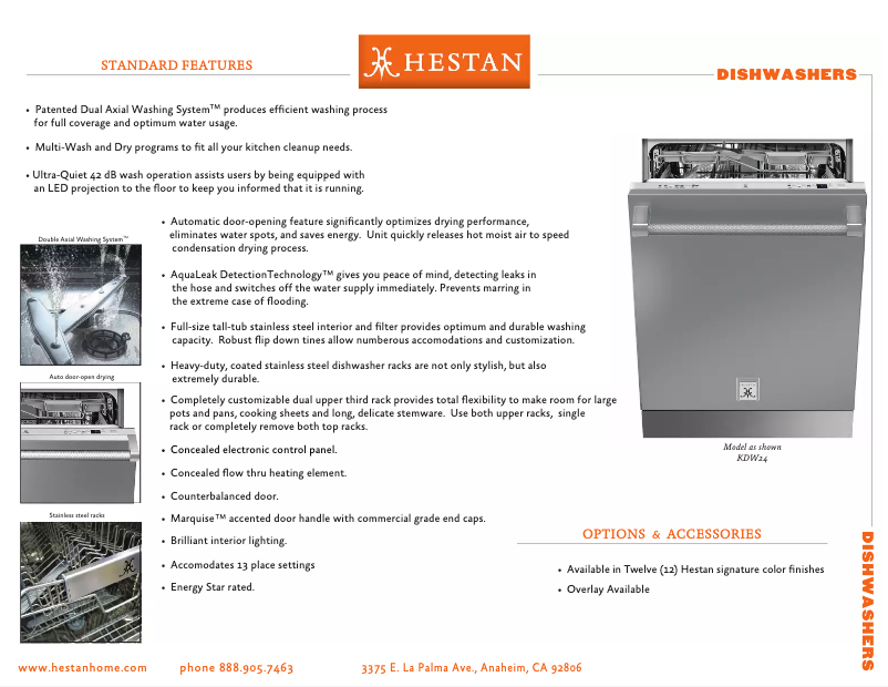 Imagen de la primera página del manual del dispositivo KDW24BK