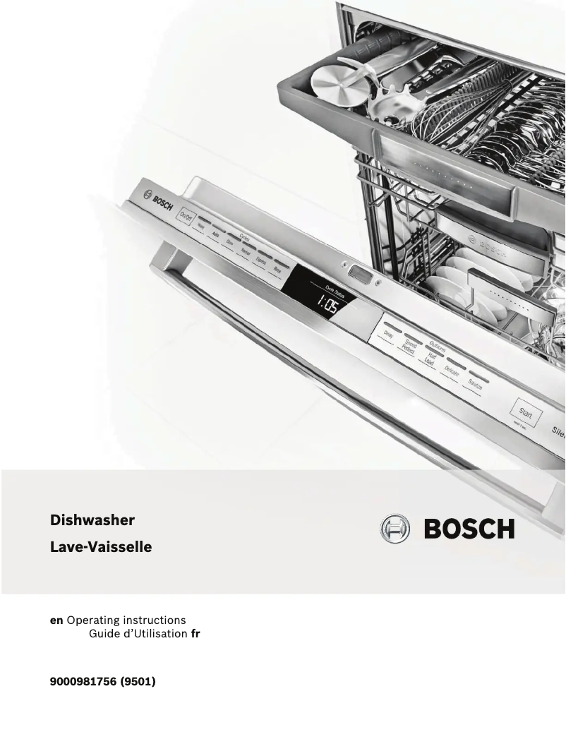 Página nº 1 - Manual de usuario Bosch SPE68U5