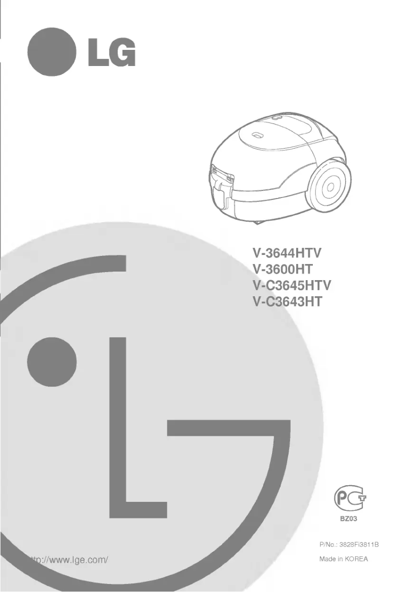 Imagen de la primera página del manual del dispositivo V-C3643HT