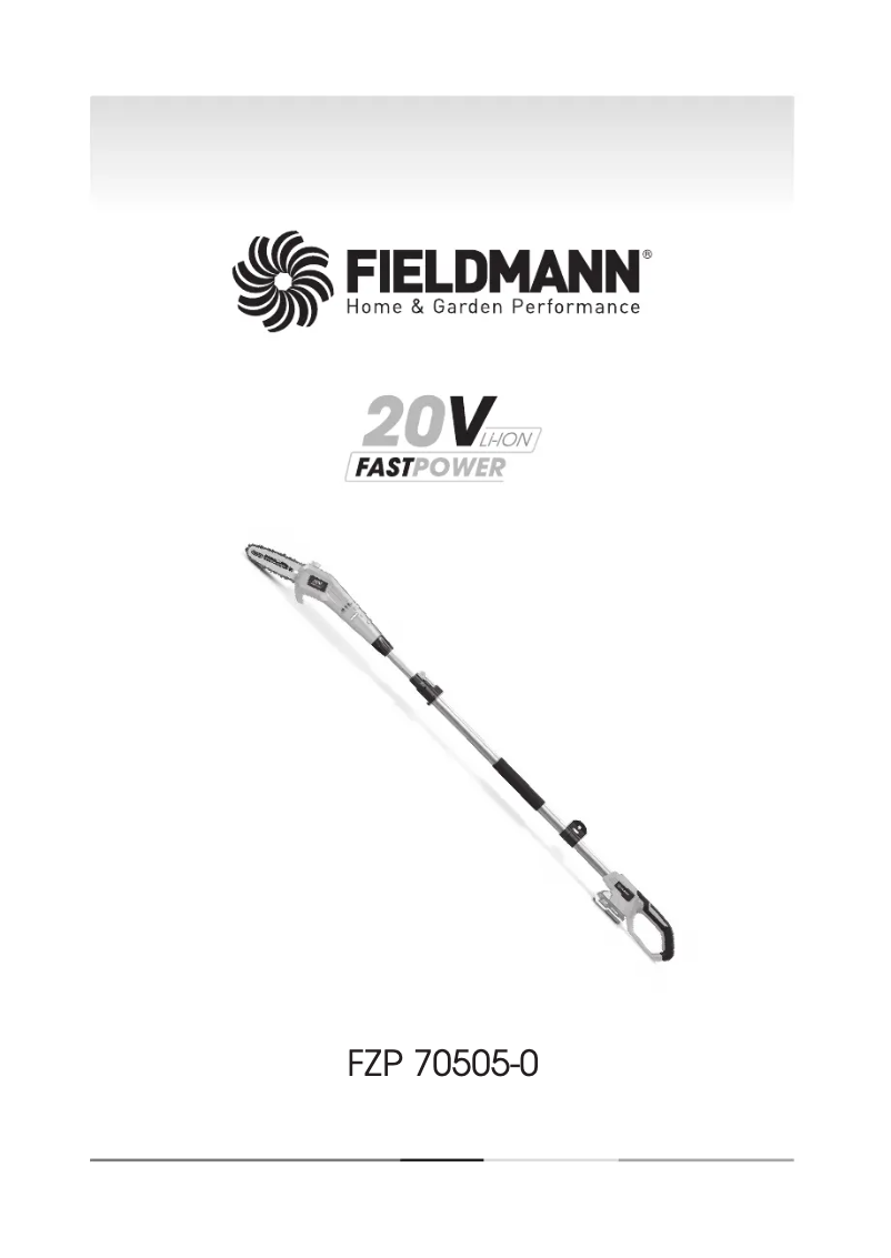 Página 1 del manual Manual de usuario Fieldmann FZP 70505-0