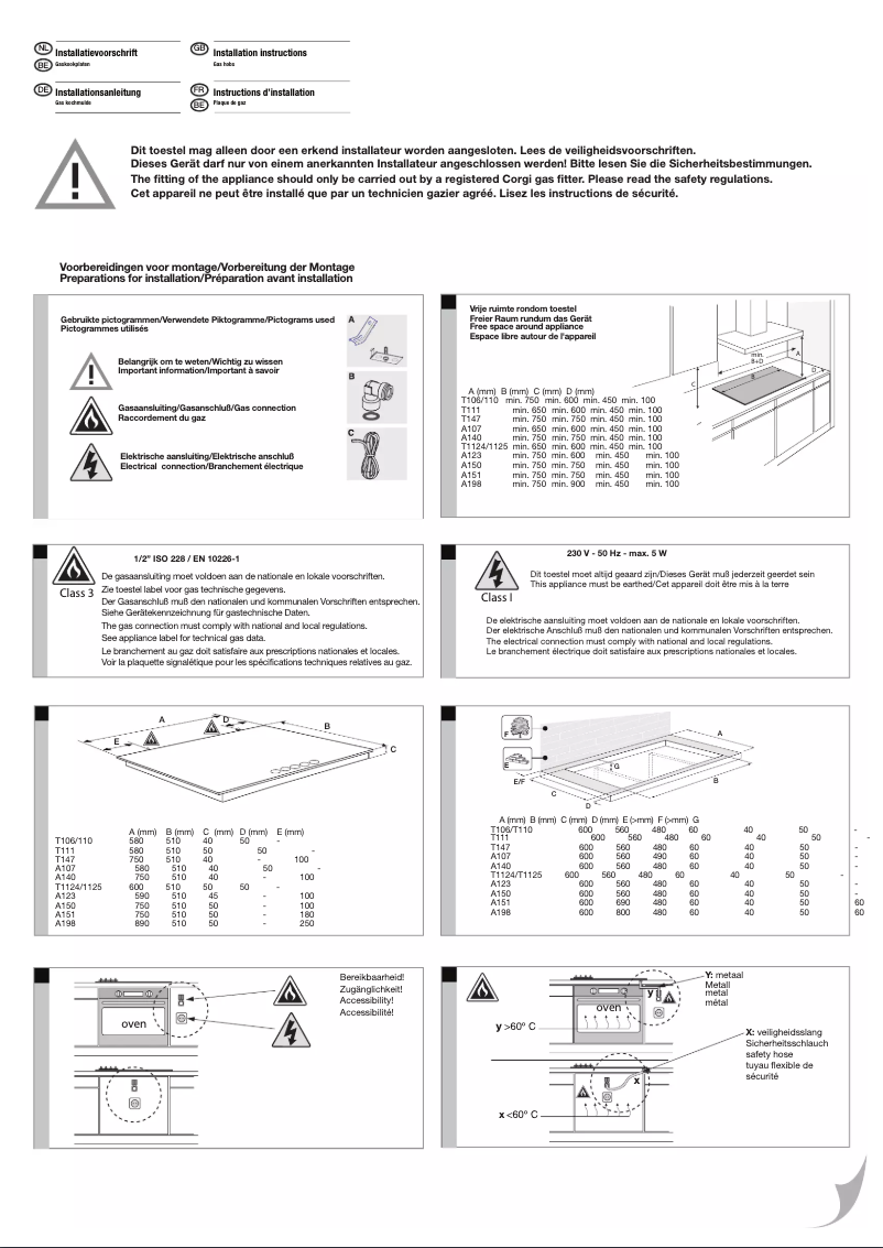 Imagen de la primera página del manual del dispositivo T110