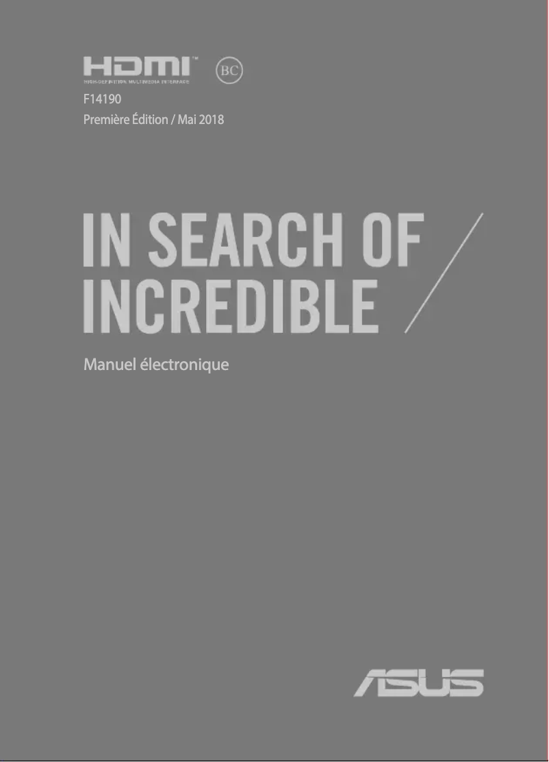 Página nº 1 - Manual de usuario Asus VivoBook X507