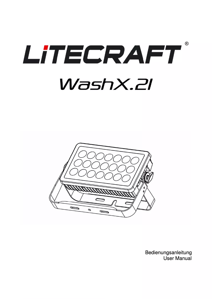 Página 1 del manual Manual de usuario Litecraft WashX.21