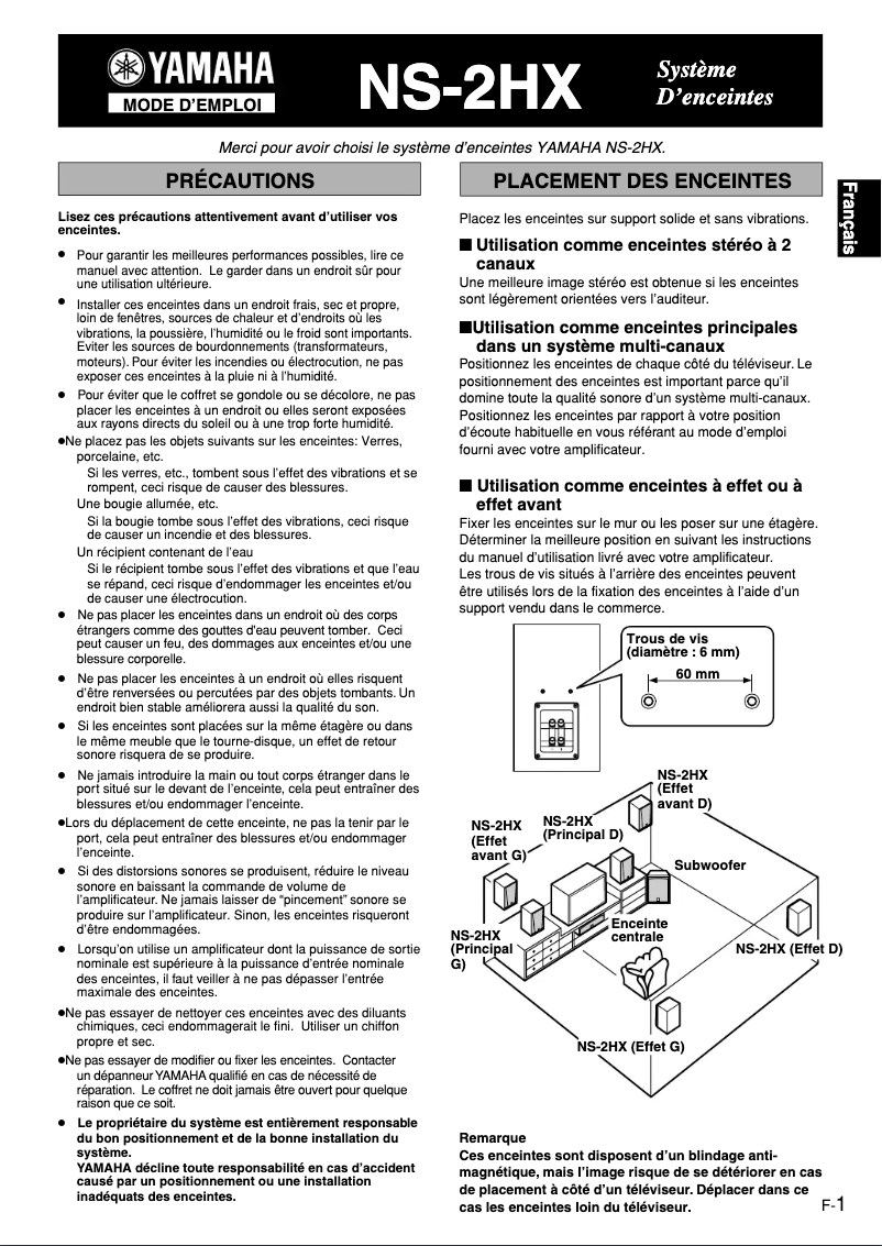 Imagen de la primera página del manual del dispositivo NS-2HX