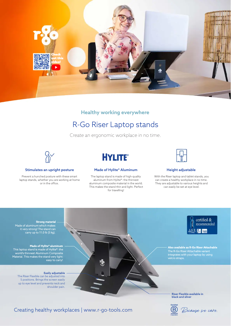 Página nº 1 - Ficha técnica R-Go Tools Riser Duo