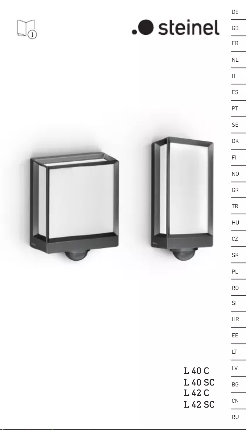 Imagen de la primera página del manual del dispositivo My L 40 SC