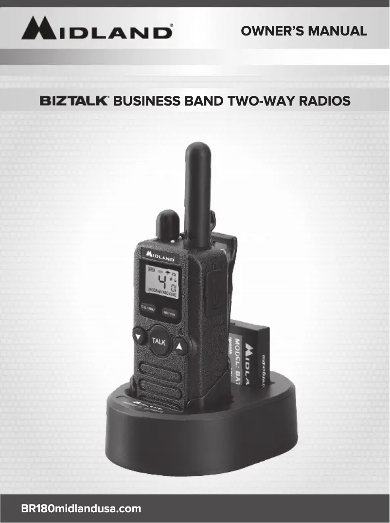 Imagen de la primera página del manual del dispositivo BR180