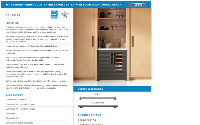 Imagen de la primera página del manual del dispositivo DEU1550B