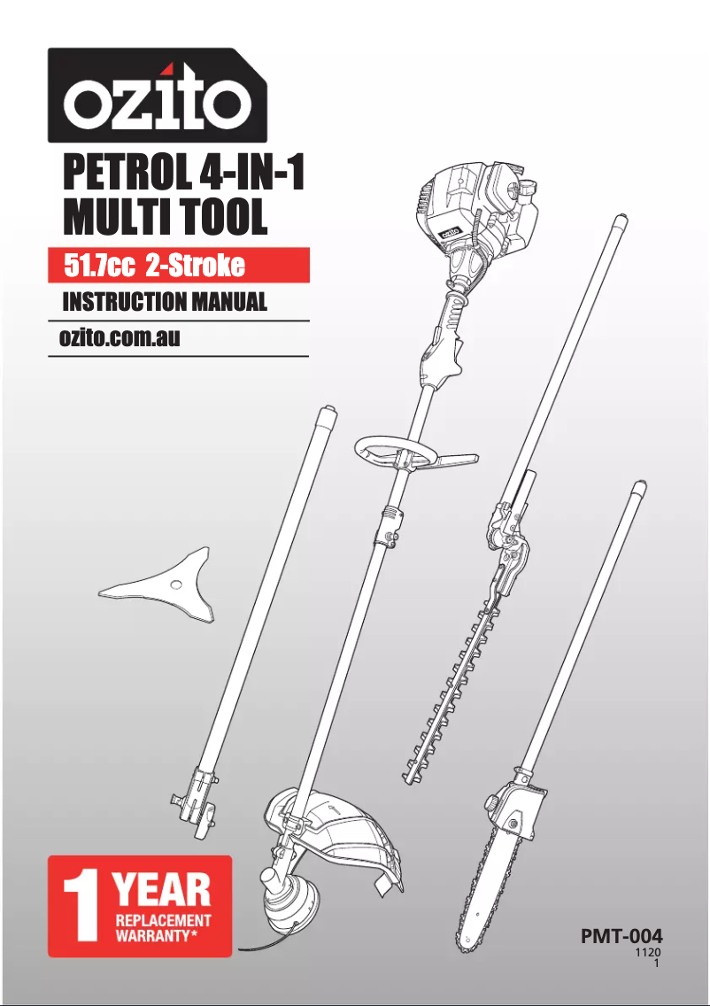 Imagen de la primera página del manual del dispositivo PMT-004