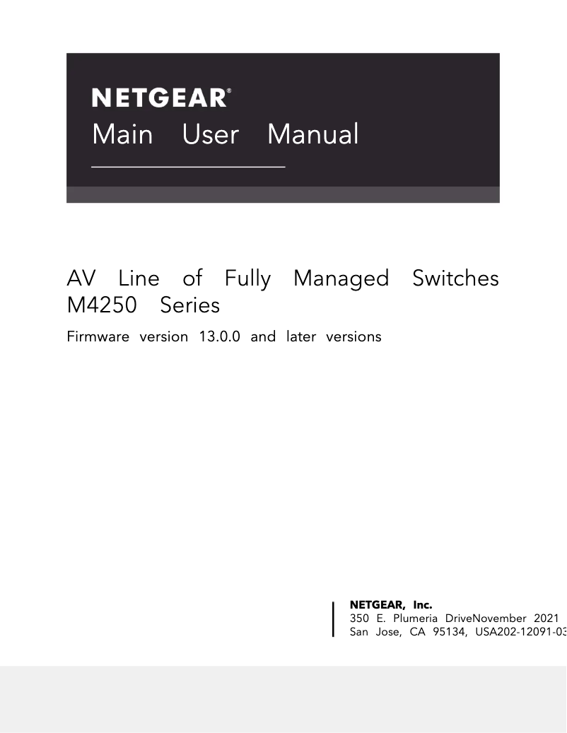 Imagen de la primera página del manual del dispositivo NETGEAR-GSM