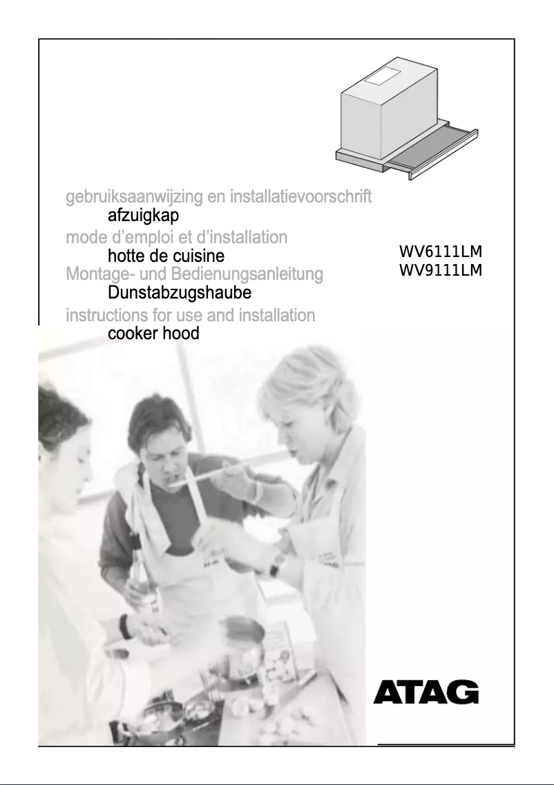 Página 1 del manual Manual de usuario Atag Wv9011lm