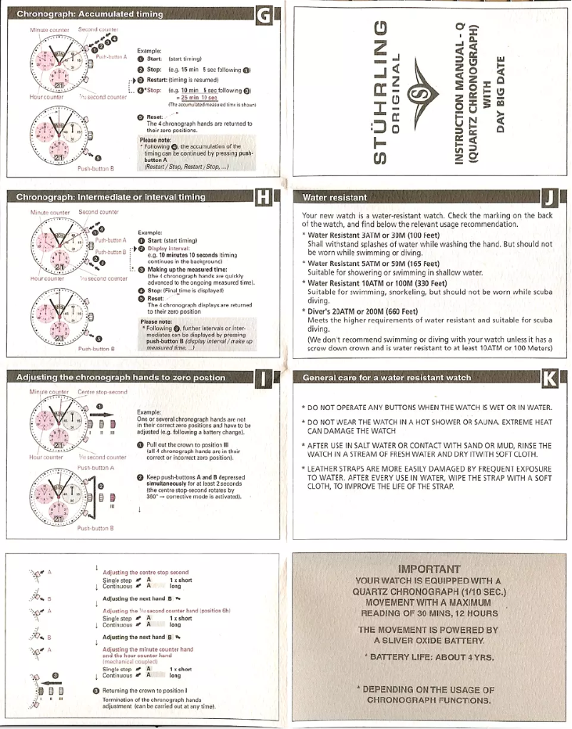 Imagen de la primera página del manual del dispositivo Q