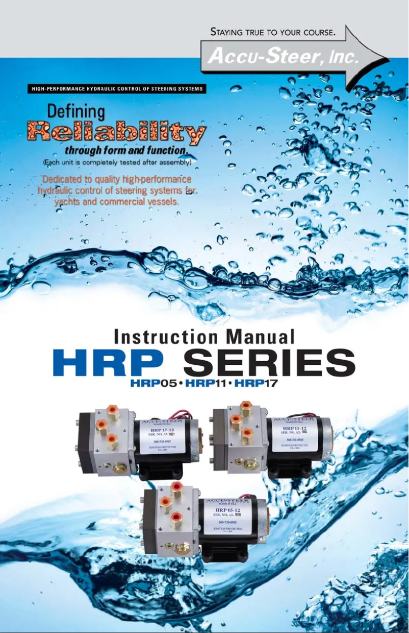 Imagen de la primera página del manual del dispositivo HRP11