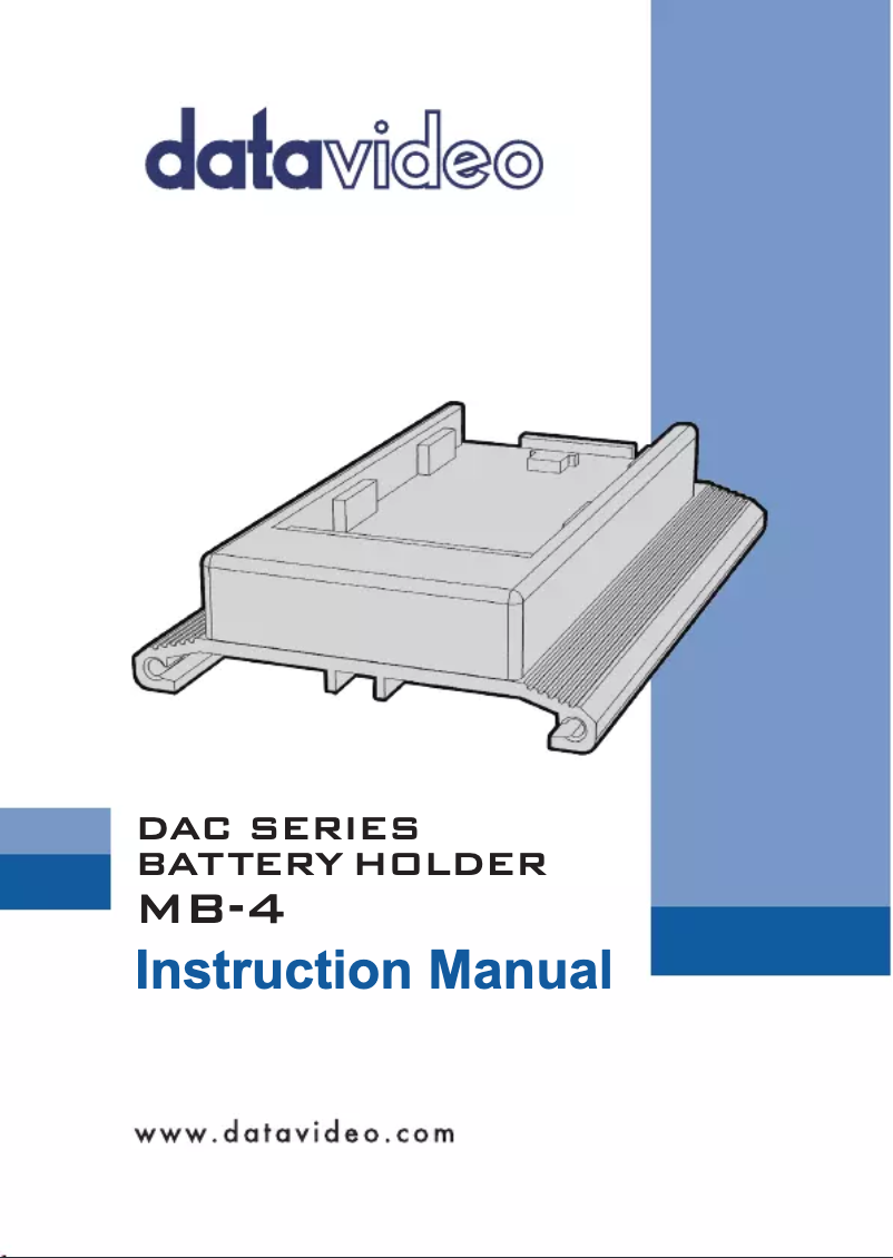 Imagen de la primera página del manual del dispositivo MB-4