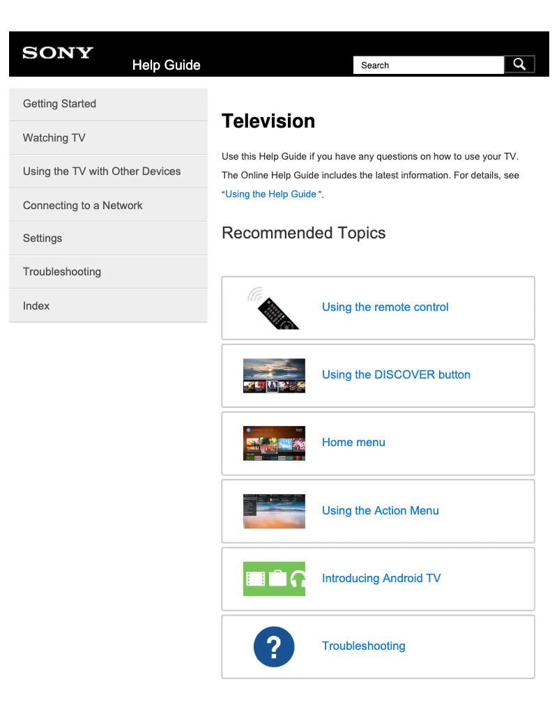 Página nº 1 - Manual de usuario Sony Bravia KDL-55W805C