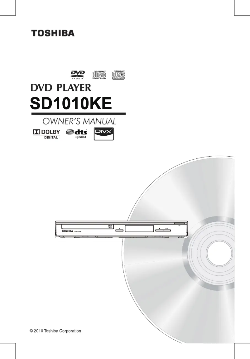 Imagen de la primera página del manual del dispositivo SD1010