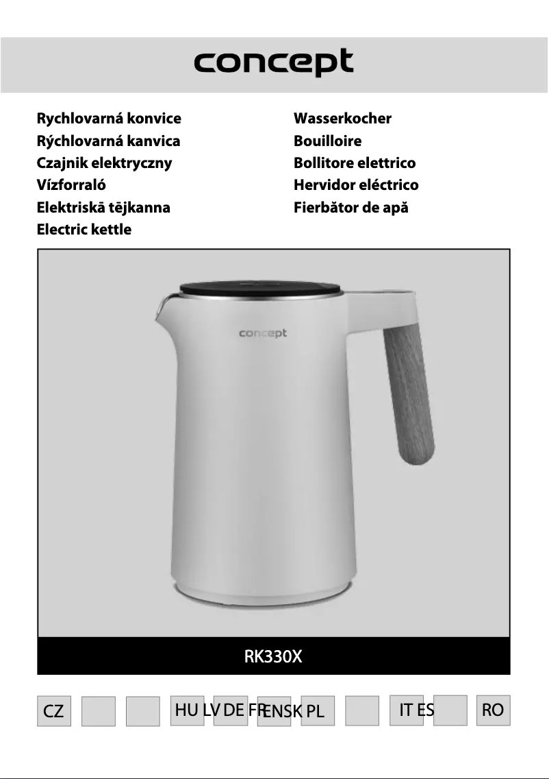 Imagen de la primera página del manual del dispositivo RK3302