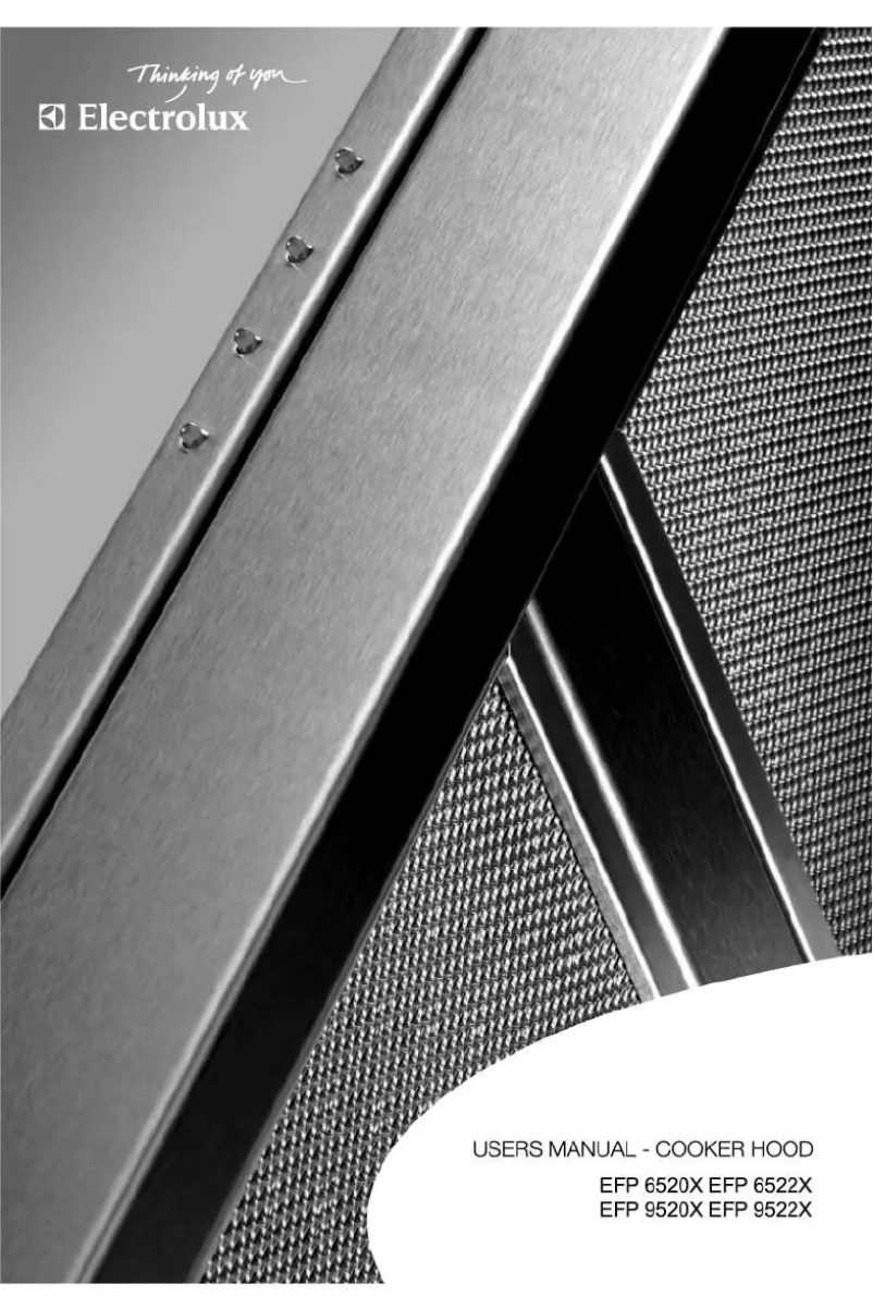 Imagen de la primera página del manual del dispositivo EFP9520X