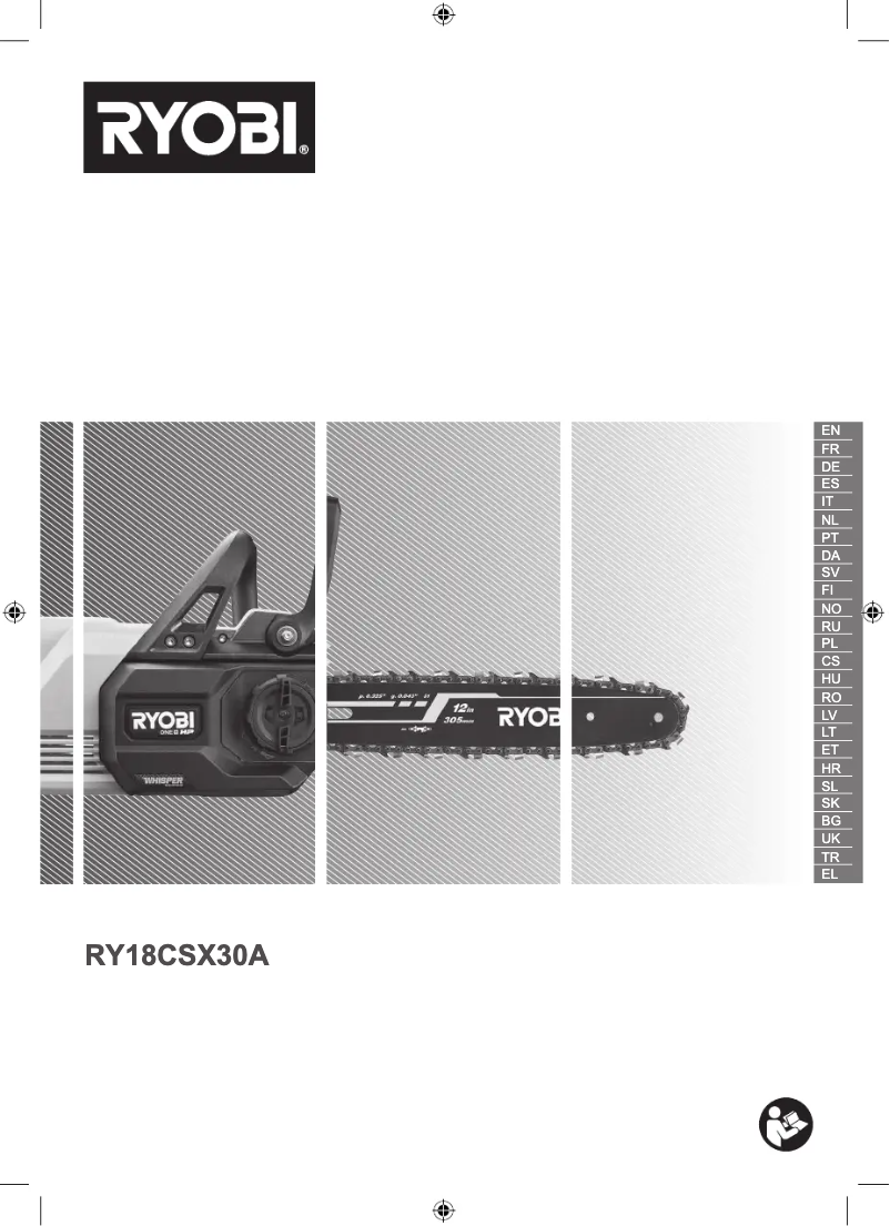 Página nº 1 - Manual de usuario RYOBI RY18CSX35A